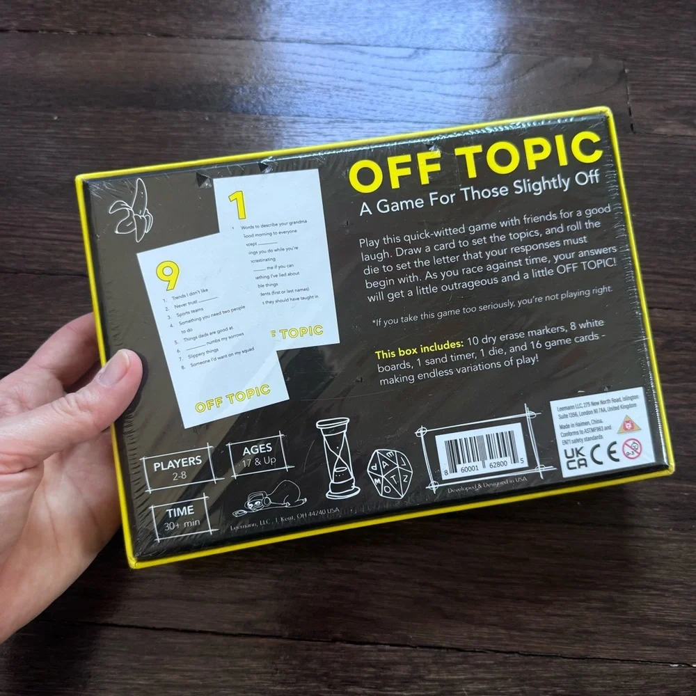 Off Topic Party Game - Picture 2 of 2